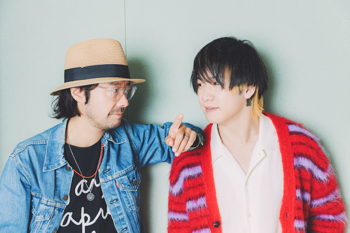 TRICERATOPS 和田唱×bokula. えい対談（撮影＝Yasuda madoka）