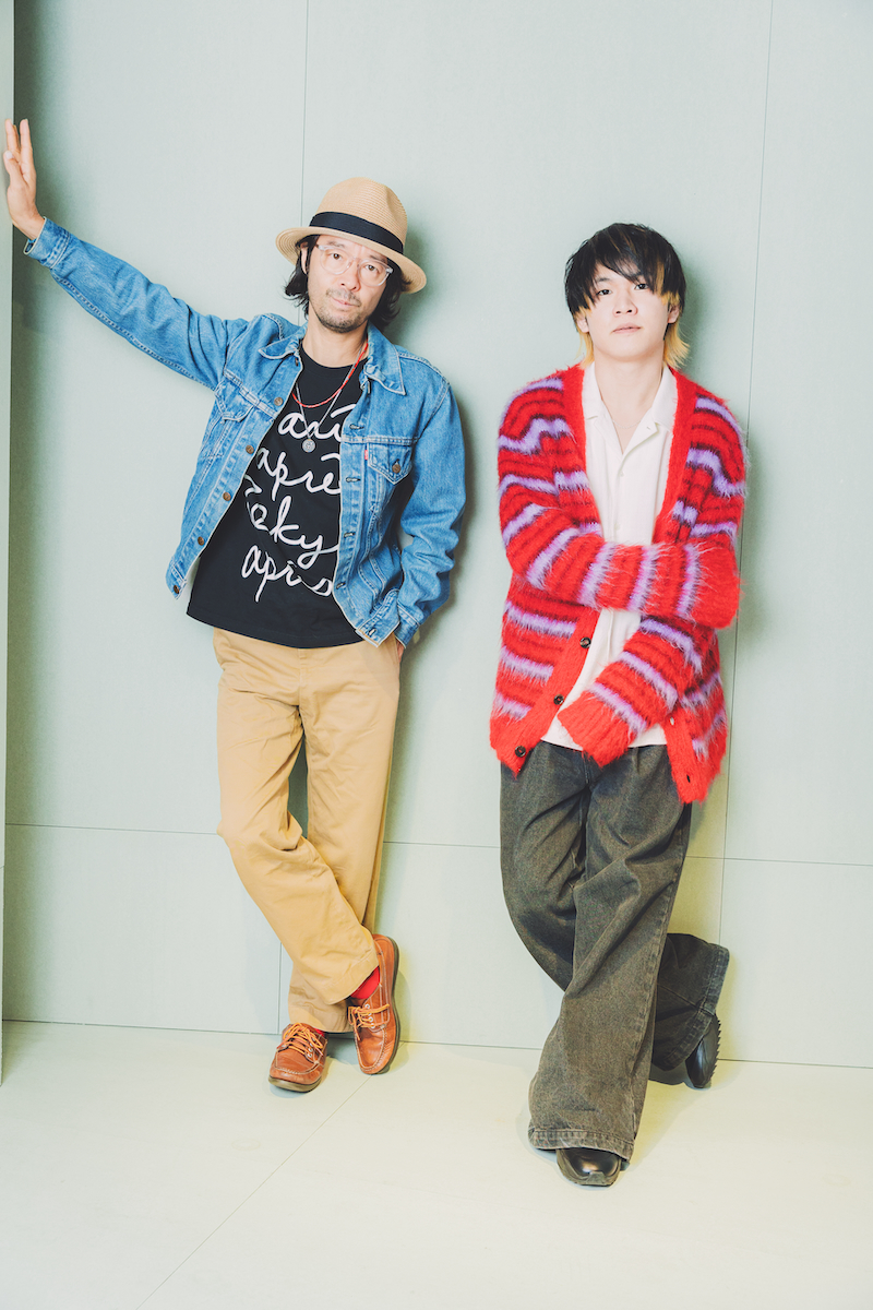 TRICERATOPS 和田唱×bokula. えい対談（撮影＝Yasuda madoka）