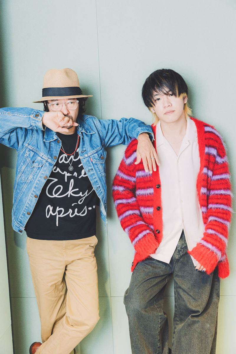 TRICERATOPS 和田唱×bokula. えい対談（撮影＝Yasuda madoka）