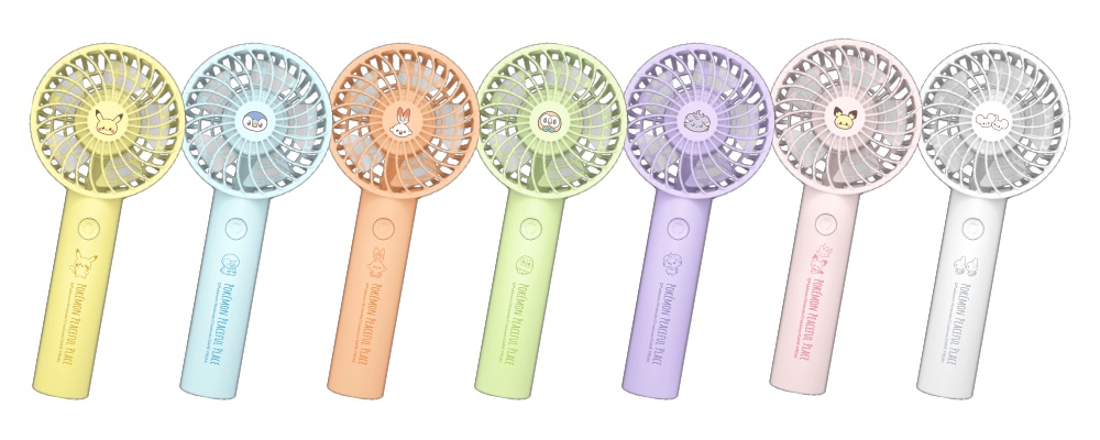 『ポケモン』のハンディファン全7色が登場の画像