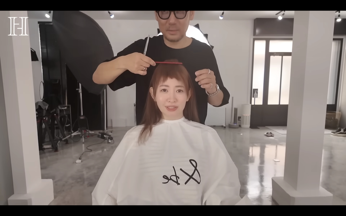 小嶋陽菜、河北裕介によるヘアカットを公開
