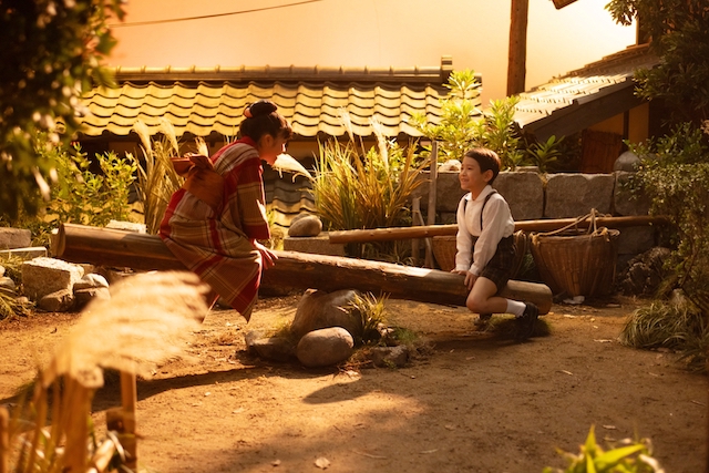 『あんぱん』第3話、登美子を追いかける嵩の画像