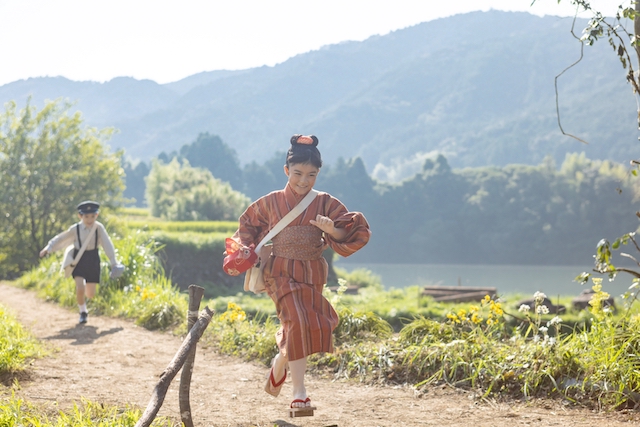 『あんぱん』第4話、結太郎の見送りの画像