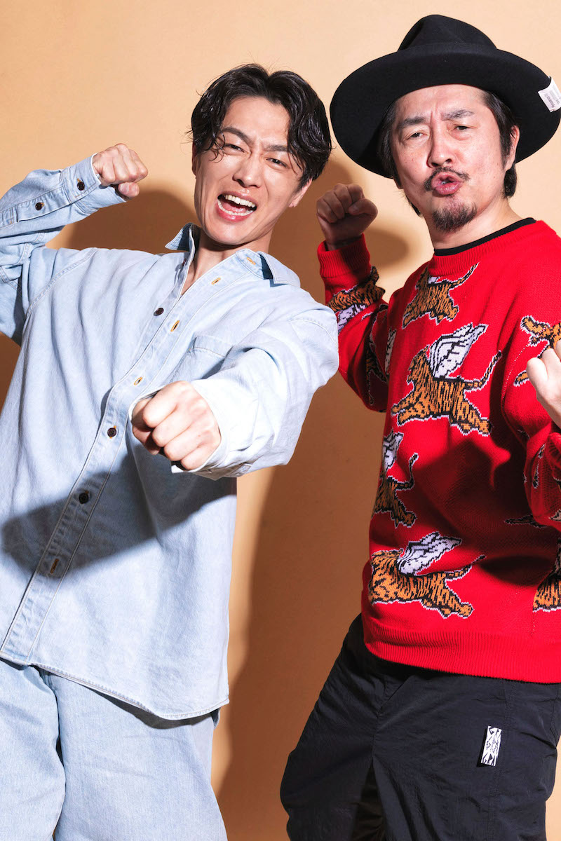 真田ナオキ＆怒髪天・増子直純（撮影＝池村隆司）