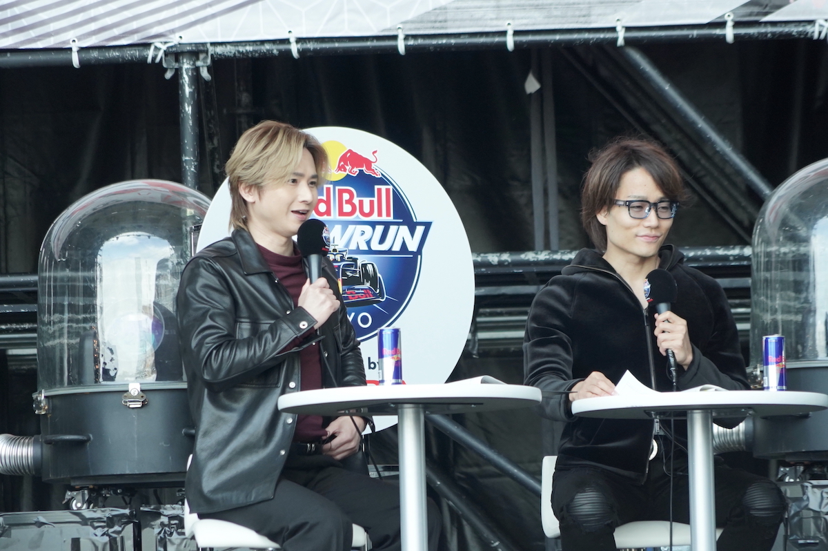 堂本光一、F1イベントに登場の画像