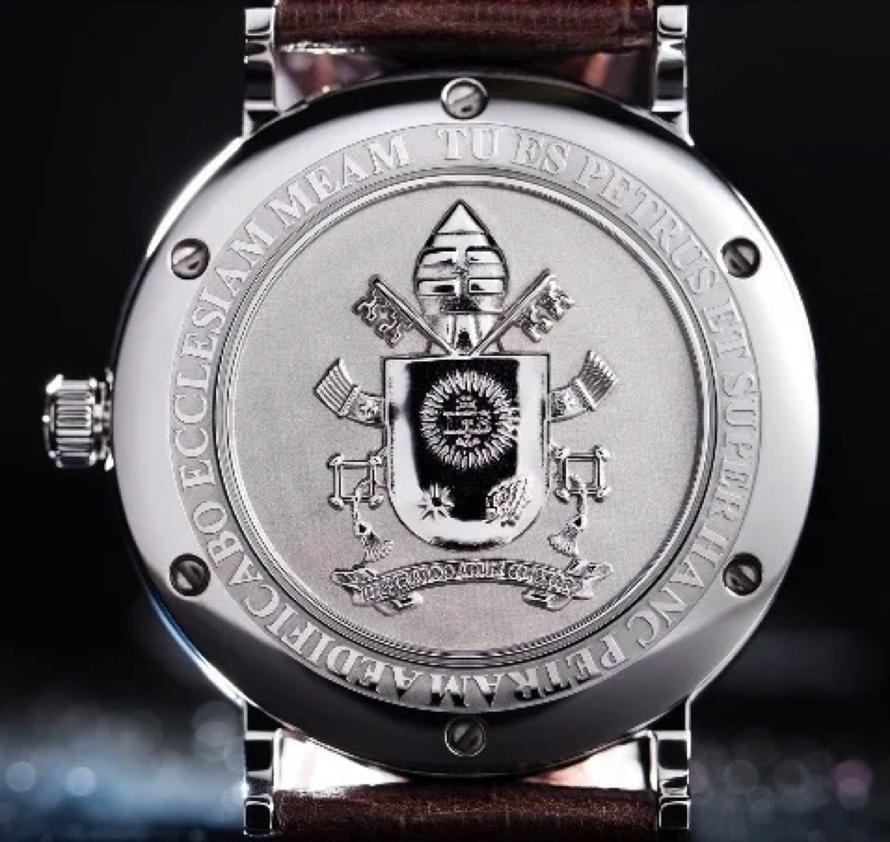 “ローマ教皇公認”の腕時計が発売の画像