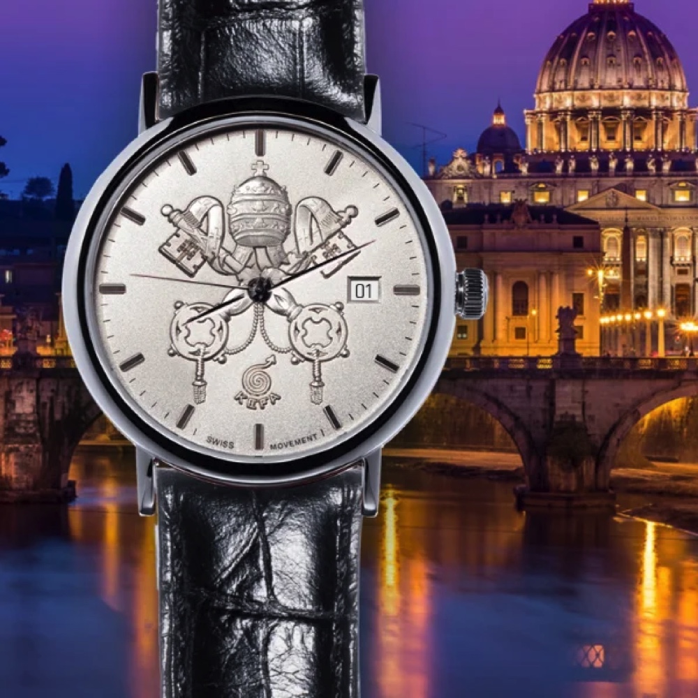 “ローマ教皇公認”の腕時計が発売の画像
