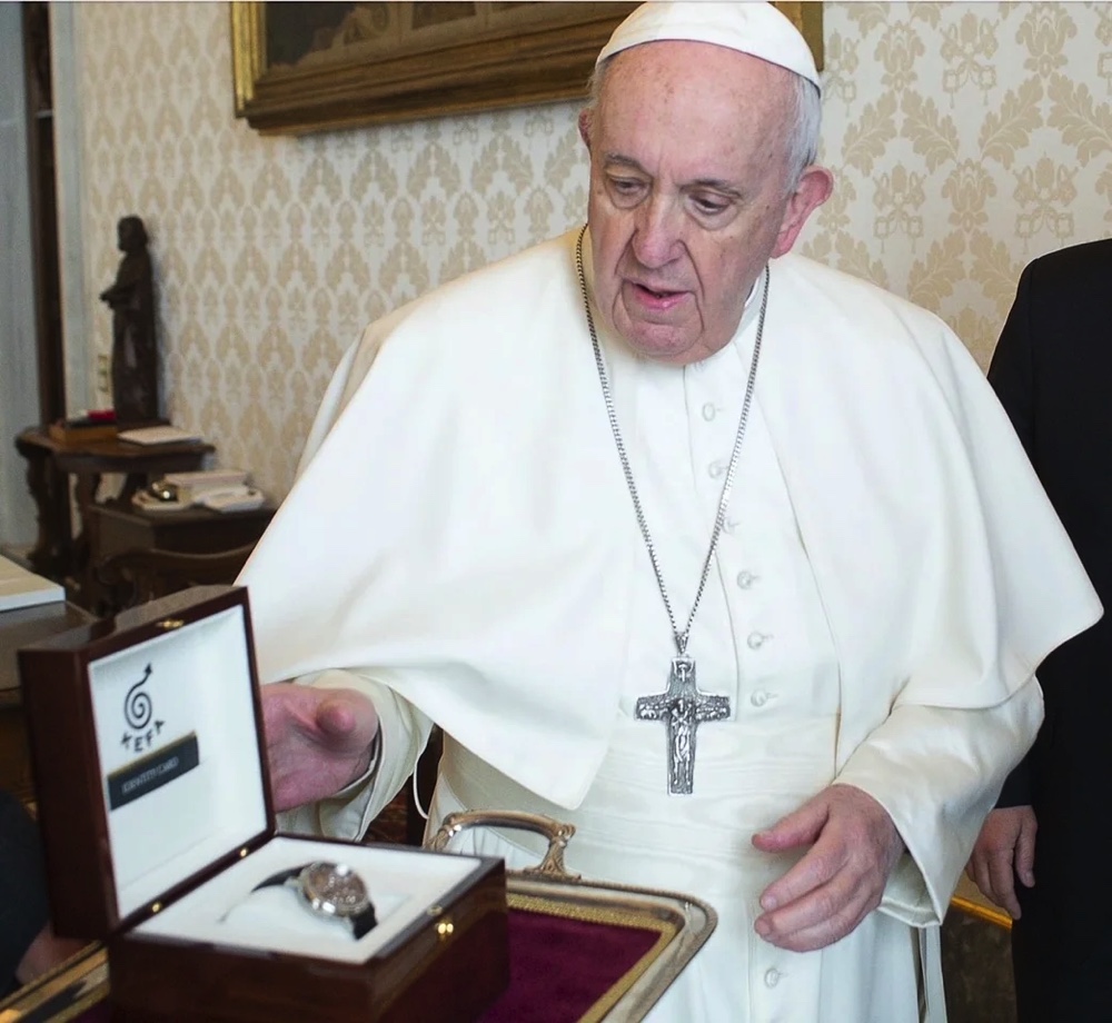 “ローマ教皇公認”の腕時計が発売