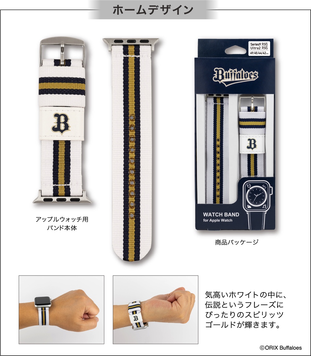 パ・リーグ6球団デザインのApple Watchバンドの画像