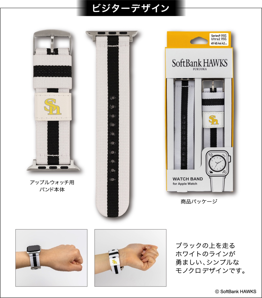 パ・リーグ6球団デザインのApple Watchバンドの画像