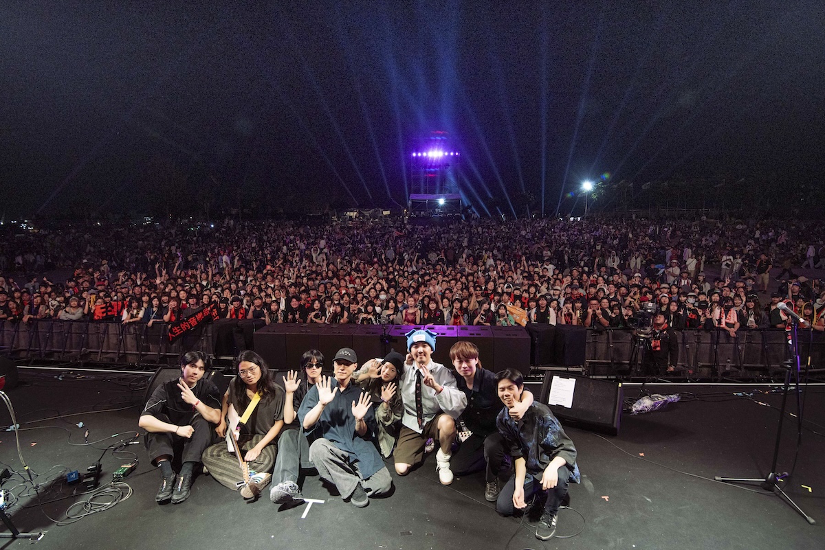 台湾最大のフェス『大港開唱Megaport Festival』　くるり、Creepy Nuts、拍謝少年 Sorry Youth、Andr……熱狂のステージの画像4-3