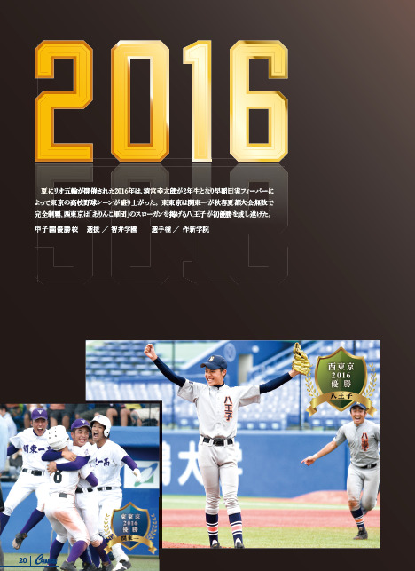 10年間の東京高校野球を振り返るの画像