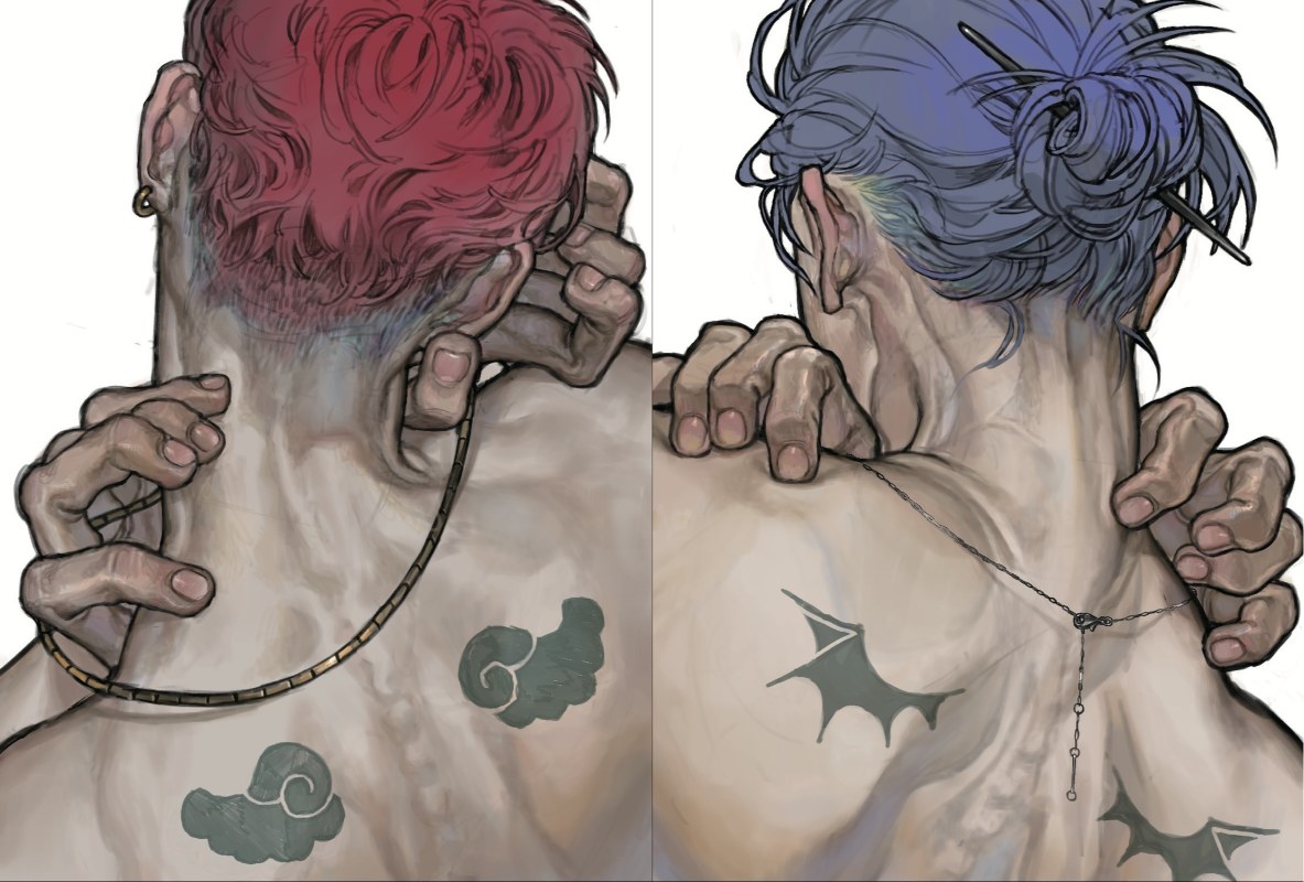 『火傷　殿茶作品集』が発売の画像