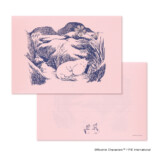 『ムーミンの物語 100枚レターブック』の画像