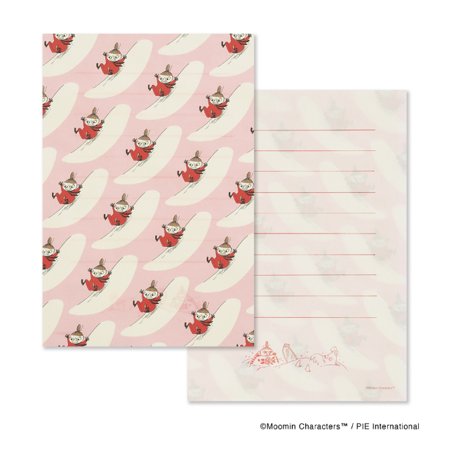 『ムーミンの物語 100枚レターブック』の画像