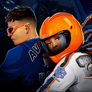 Emotional Oranges「Out The Blue」ジャケ写