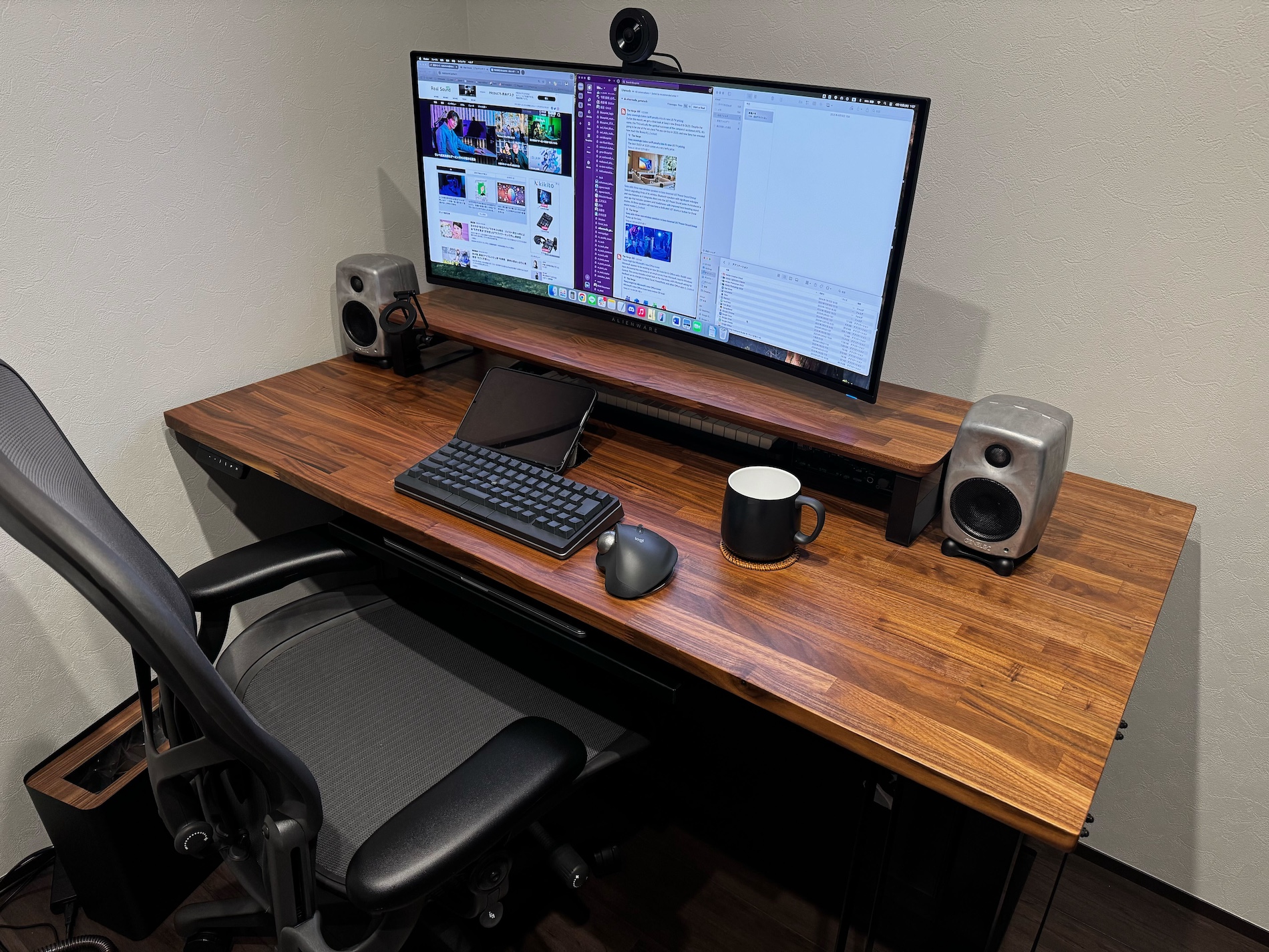 自室を手に入れた男の“デスクレシピ”の画像