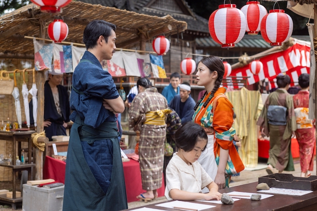 『あんぱん』第12話、嵩のたすきの画像