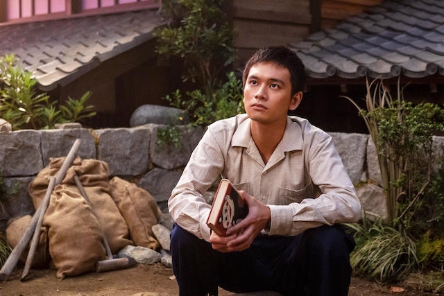 『あんぱん』第12話、嵩のたすきの画像