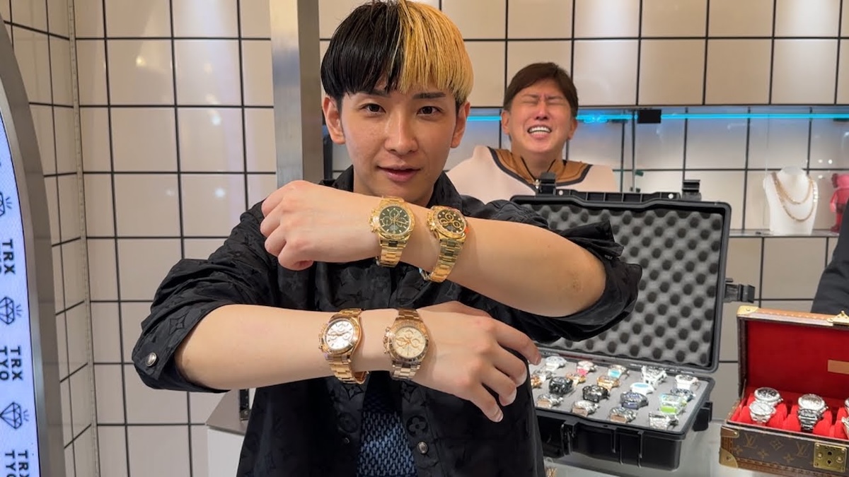 ヒカル、“総額2400万円”ロレックスを爆買い