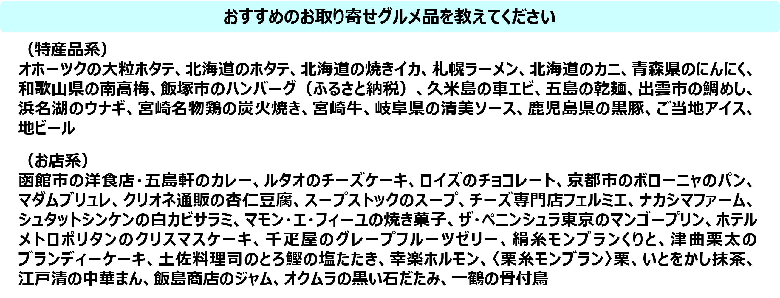 『素敵なあの人』調査　60代女性のお取り寄せグルメ事情の画像