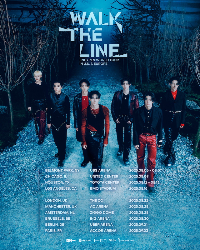 『ENHYPEN WORLD TOUR ‘WALK THE LINE’ IN U.S. & EUROPE』