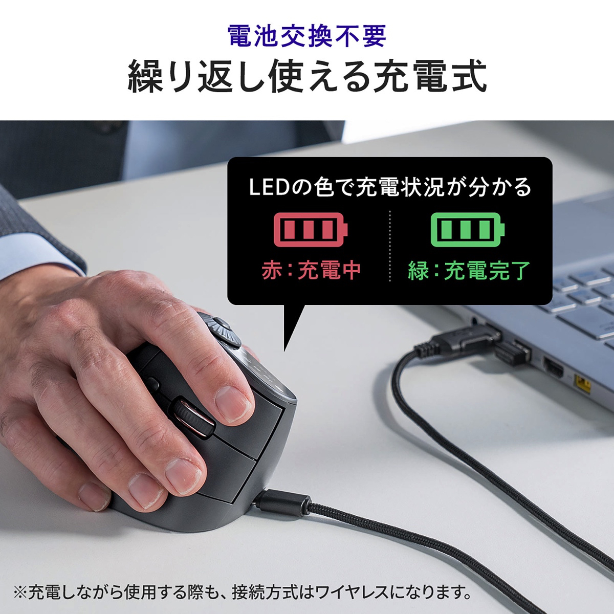 未来感ある「多機能エルゴマウス」が発売の画像