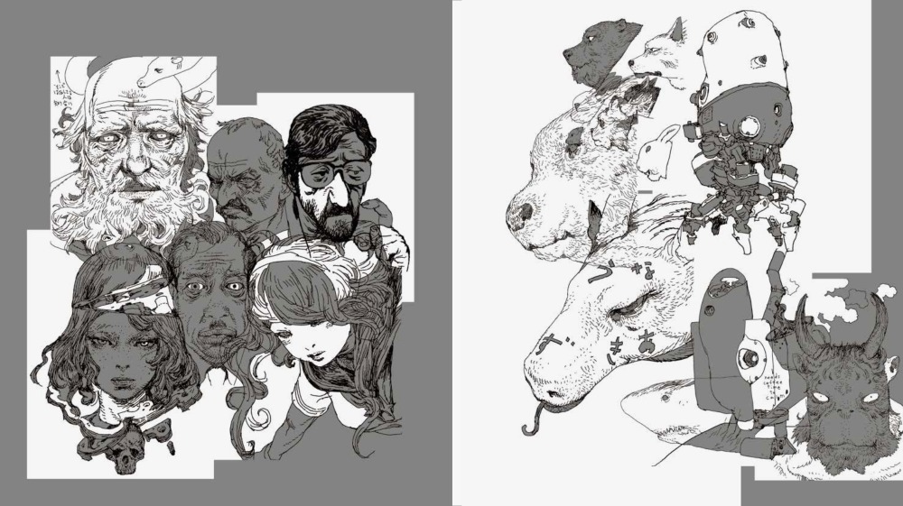 寺田克也の最新画集『THIS AND THAT』が発売の画像