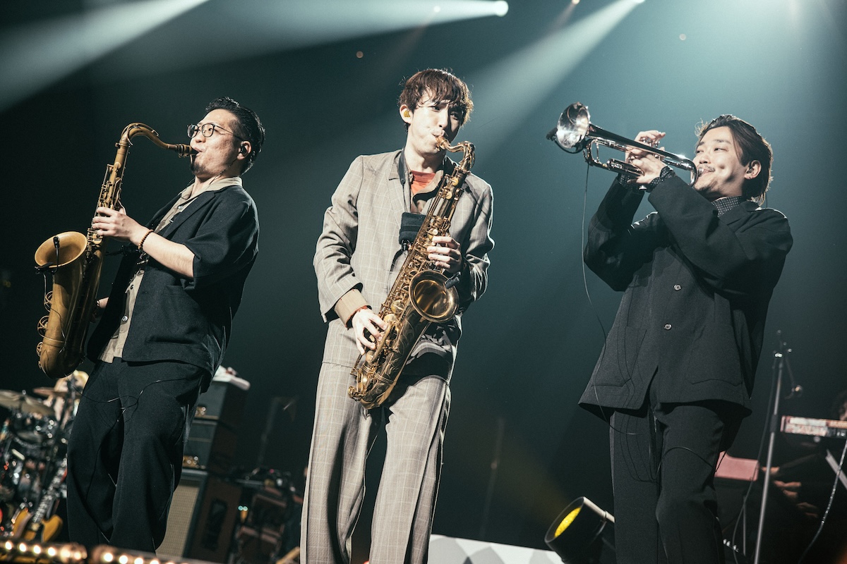 go!go!vanillas ライブ写真（撮影＝renzo）