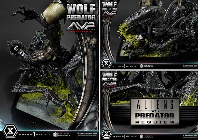 『AVP2』ウルフプレデターがスタチューにの画像