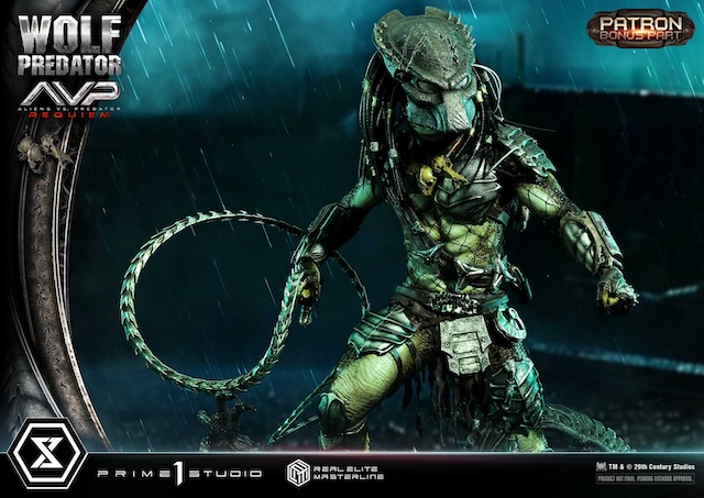 『AVP2』ウルフプレデターがスタチューにの画像