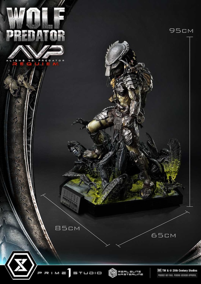 『AVP2』ウルフプレデターがスタチューにの画像