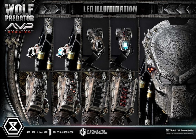 『AVP2』ウルフプレデターがスタチューにの画像