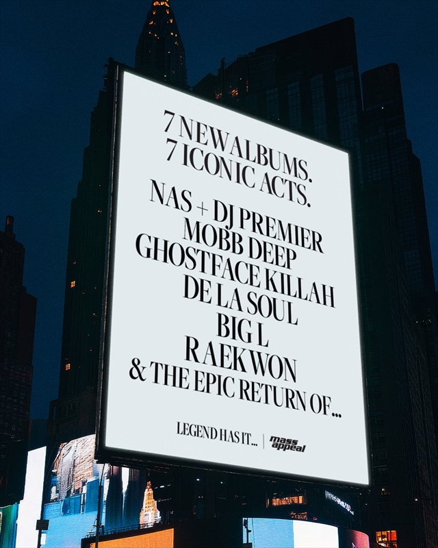 Mass Appeal『Legend Has It…』サブビジュアル