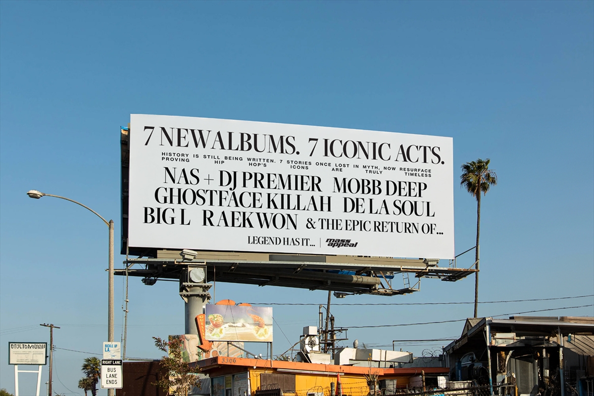 HIPHOPレーベル Mass Appeal、7作連続リリース