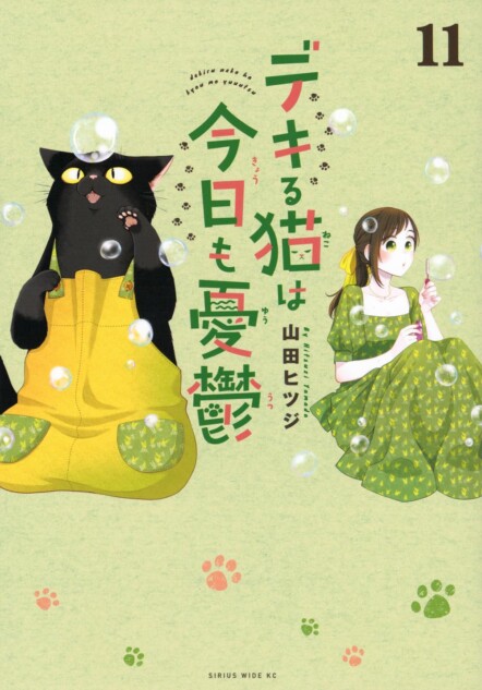 デキる猫は今日も憂鬱』新生活、家事をやってくれる黒猫に共感