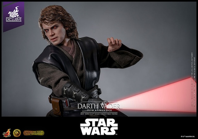 闇堕ちした若きダース・ベイダーのフィギュアの画像