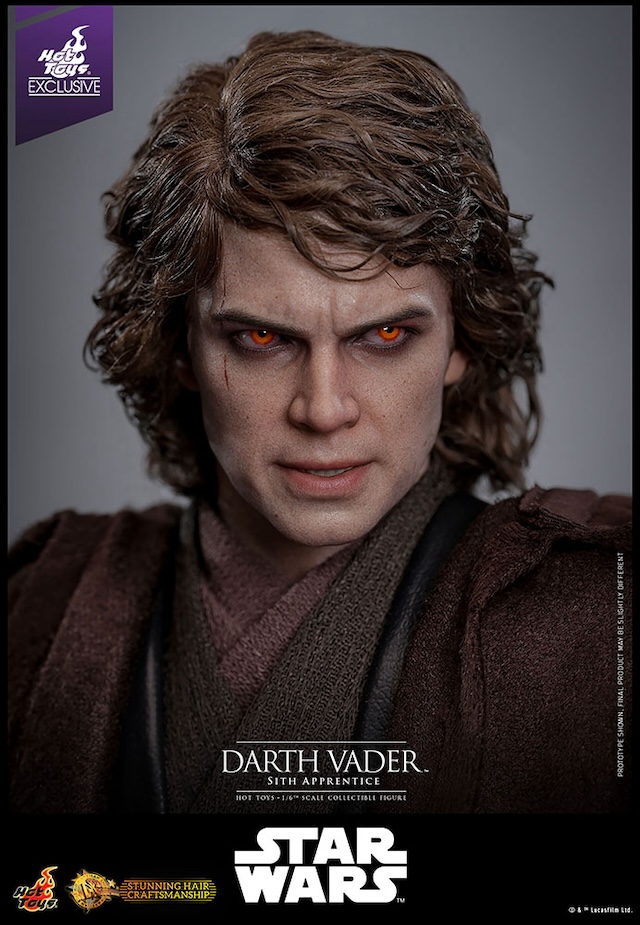 闇堕ちした若きダース・ベイダーのフィギュアの画像