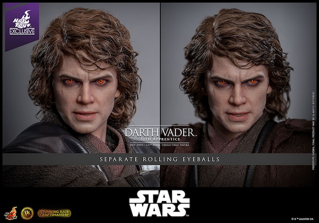 闇堕ちした若きダース・ベイダーのフィギュアの画像