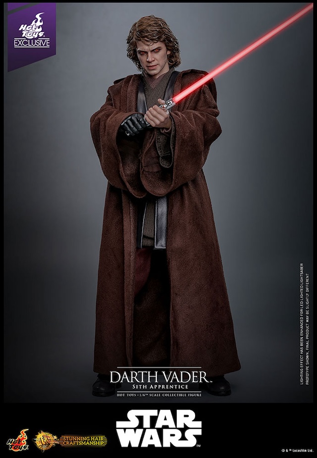 闇堕ちした若きダース・ベイダーのフィギュアの画像