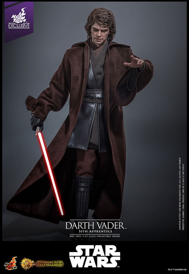 闇堕ちした若きダース・ベイダーのフィギュアの画像