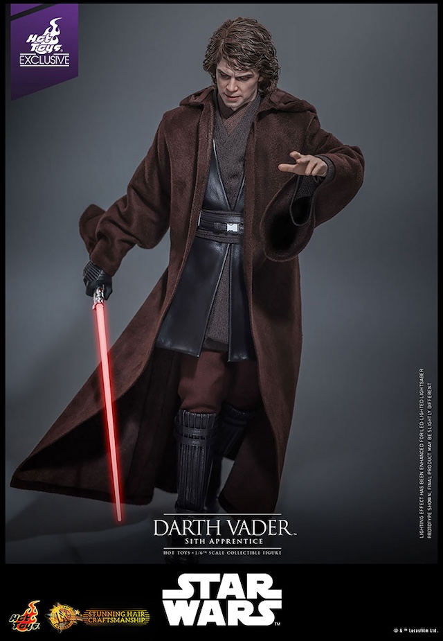 闇堕ちした若きダース・ベイダーのフィギュアの画像