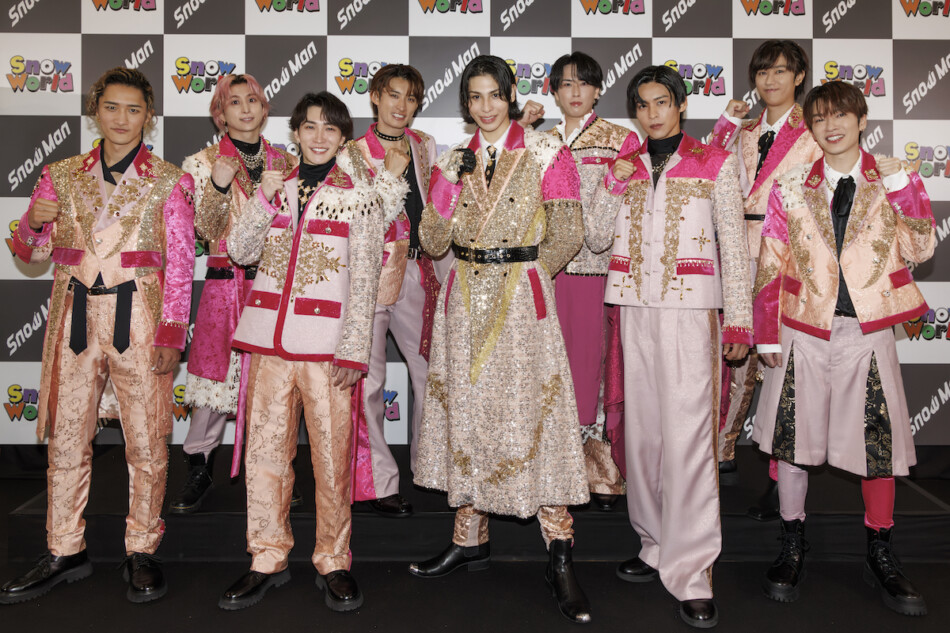 Snow Man、国立競技場囲み取材レポ