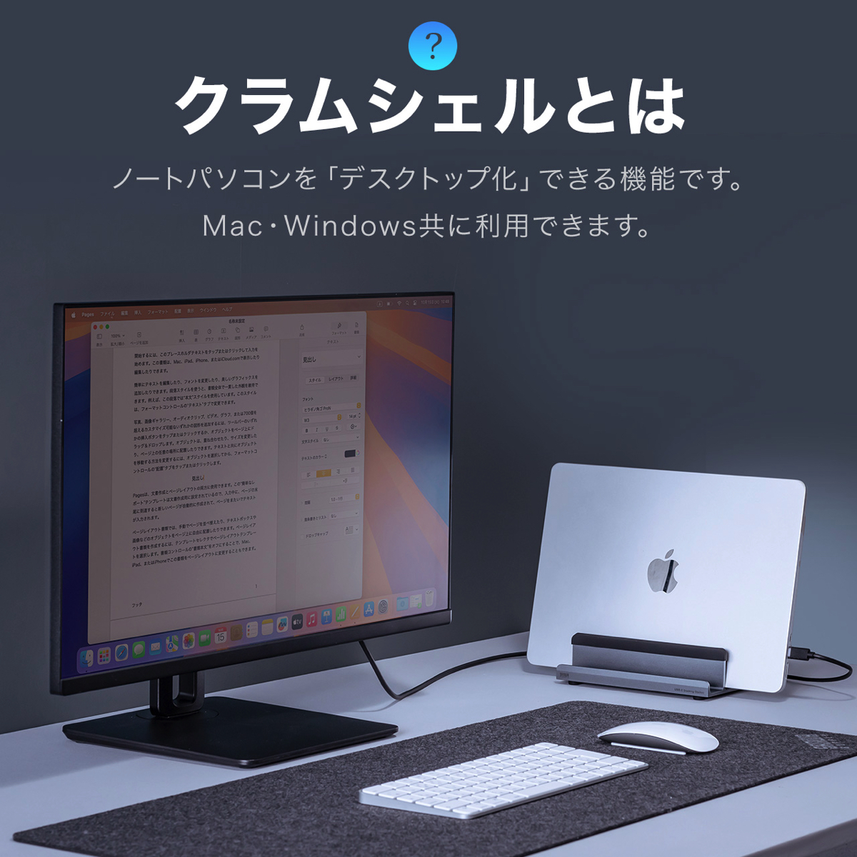 サンワサプライ、12in1ドッキングステーションの画像