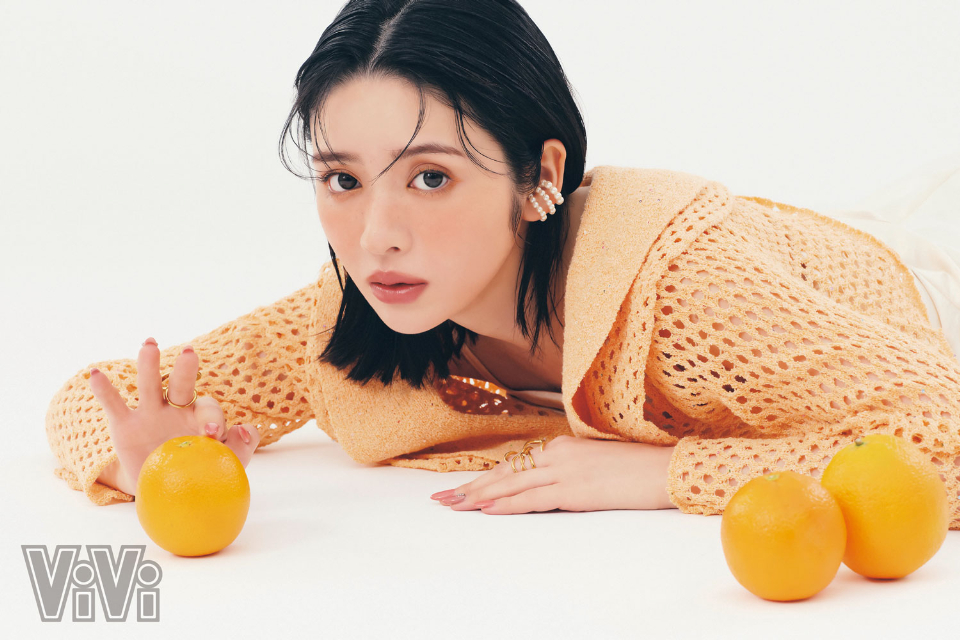 畑芽育を特集「ViVi」6月号の画像