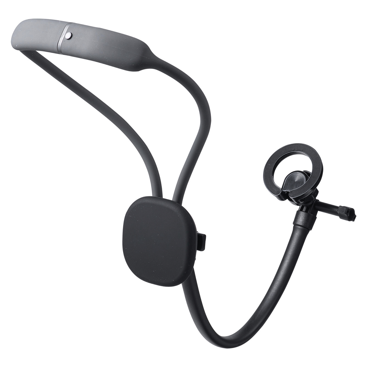 サンワ、スマホ用首掛けアームスタンドの画像