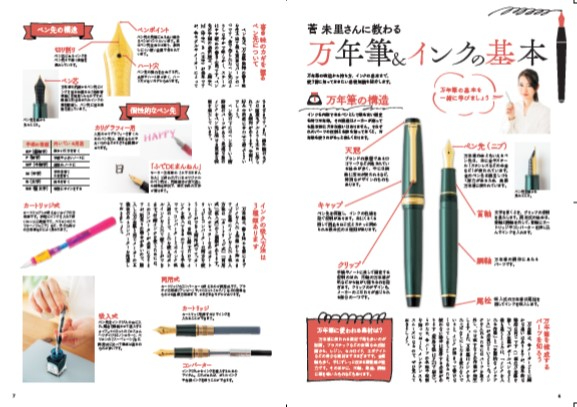 『万年筆インク6色セットつき 万年筆のある毎日』の画像