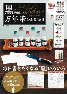 『万年筆インク6色セットつき 万年筆のある毎日』の画像