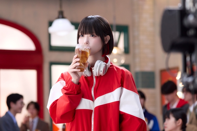 あの出演コカ・コーラ新CM『コチる放課後アンセム 「レストラン」篇』　メイキング写真