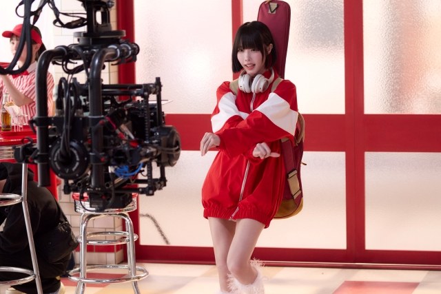 あの出演コカ・コーラ新CM『コチる放課後アンセム 「レストラン」篇』　メイキング写真